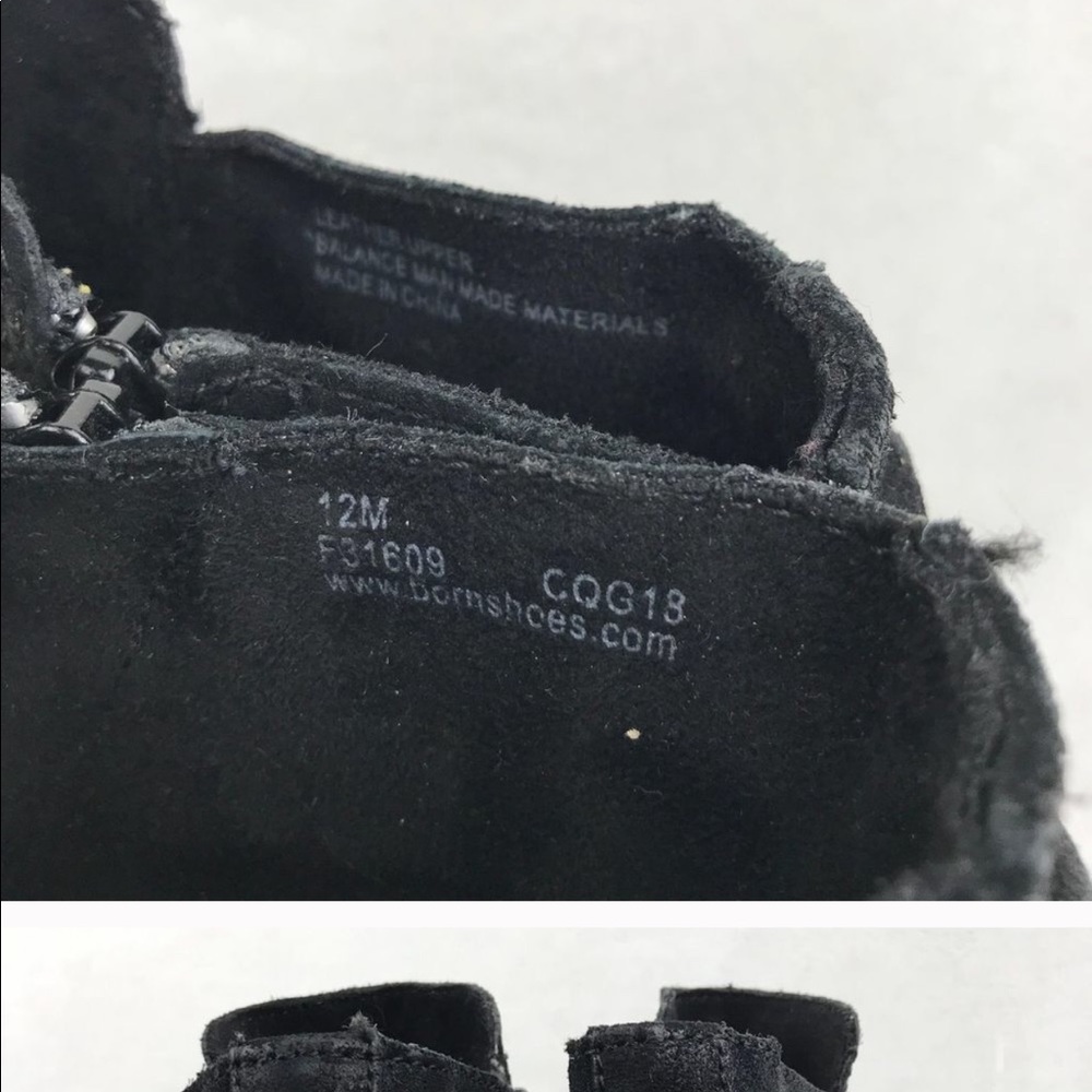Born Women's Black Ankle Boots - Picture 6 of 6